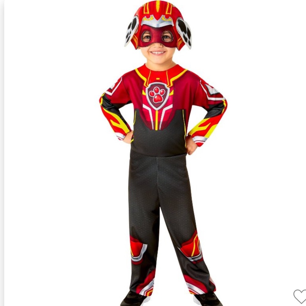 Toddler PAW Patrol Marshall Costume Jumpsuit with Hat 3T